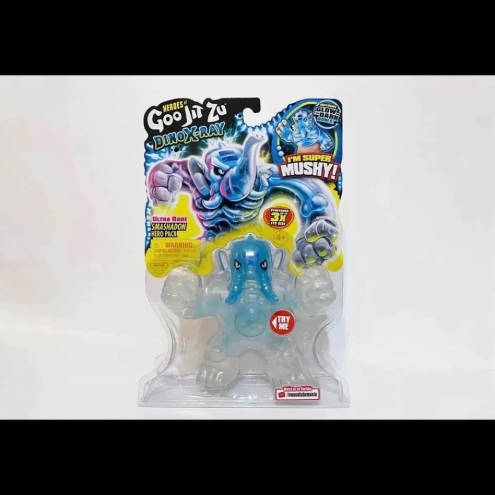 Heroes Of Goo Jit Zu Dino X-Ray Ultra Rare Smashadon